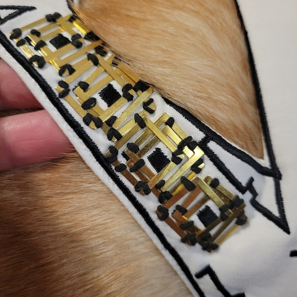 NEW Sass and Bide honourable friend embroidered beaded wedding harness dogs - Picture 6 of 8